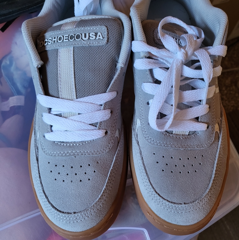 DC gray size 10 men shoes